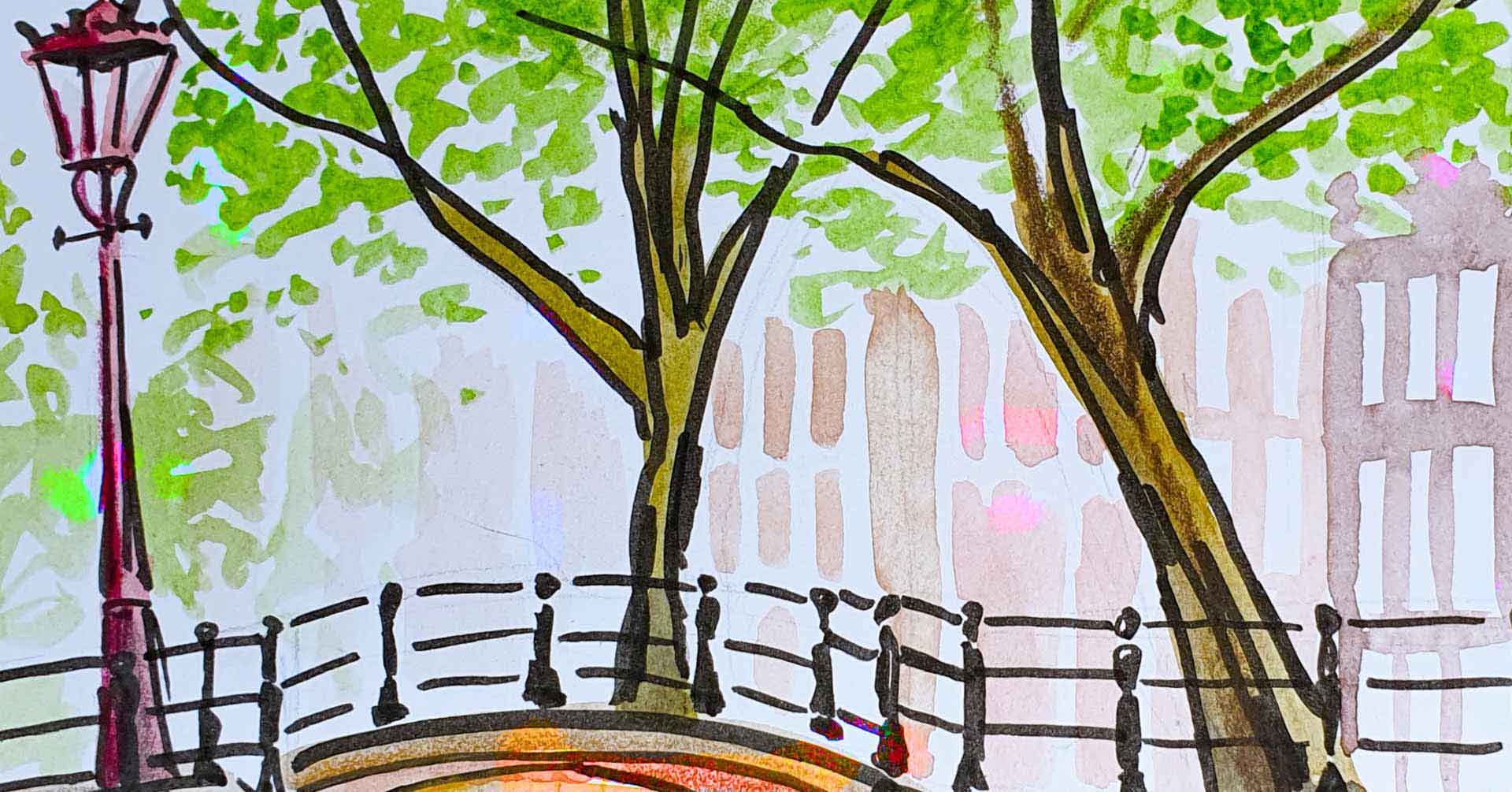 Workshop "Zomerserie Urban sketching: Amsterdam schetsen"