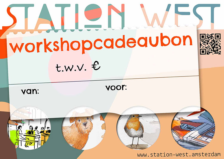 Nederlandstalige afdruk met voorbeelden van creatieve workshops tot €27